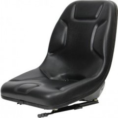 Ultra High-Back Steel Pan Seat – Ideal for Skid Steers