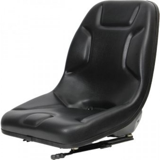 Ultra High-Back Steel Pan Seat – Ideal for Skid Steers