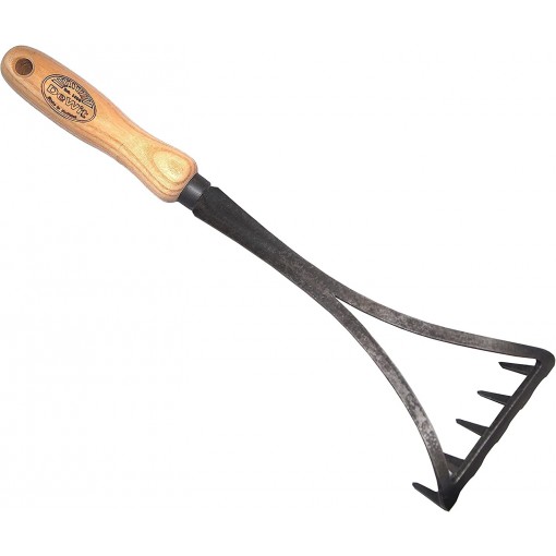 Bio Handrake 5 Tine Ash Handle 140mm