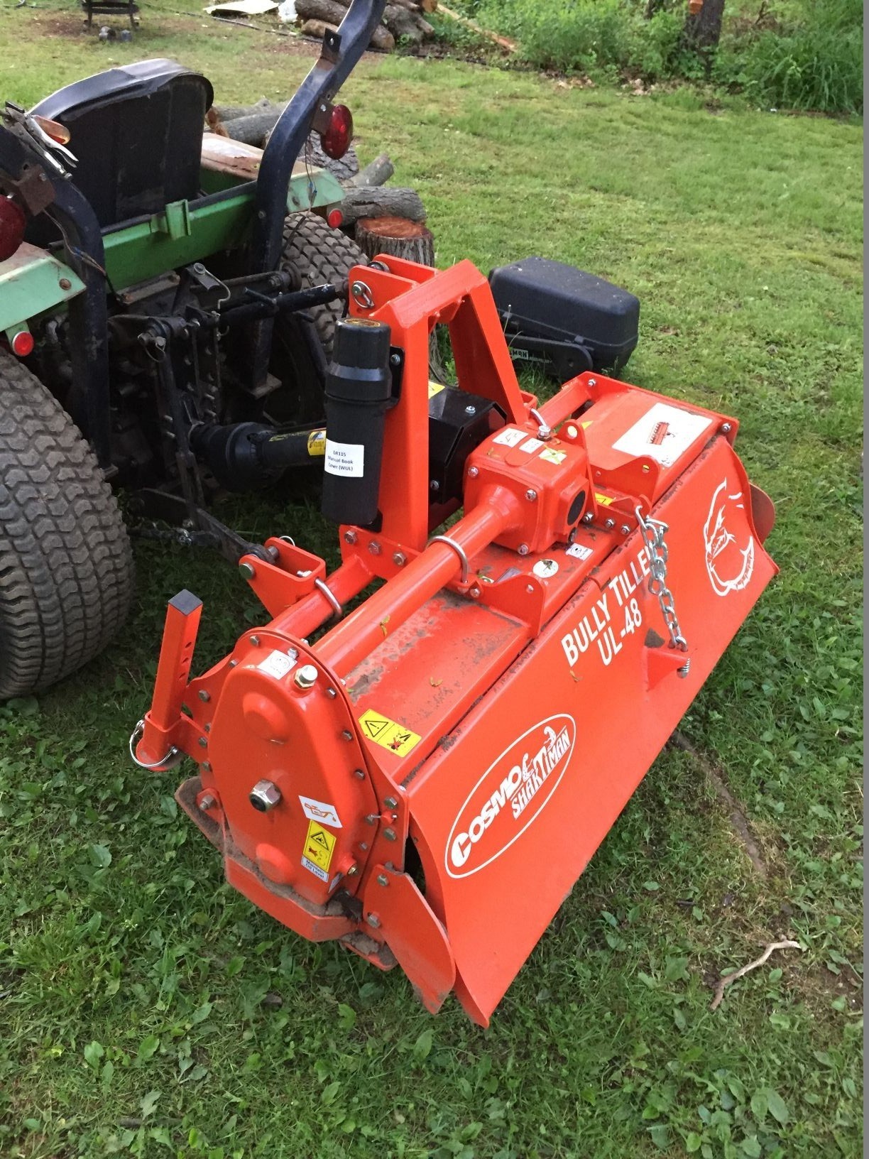 Garden tractor with discount rototiller for sale