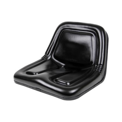 Deluxe High-Back Steel Pan Seat – Black