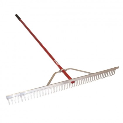 Classic 48" Great Rake II, 66" Red Aluminum Handle