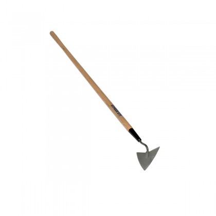 Warren Hoe, Welded 6.25, Steel Ferrule, 54" Precision Lathe Turned Hardwood Handle