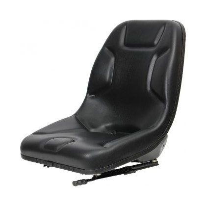 Ultra High-Back Steel Pan Seat – Ideal for Skid Steers