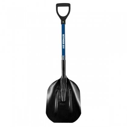 Asphalt Shovel, Round Head, 29" Industrial Grade Fiberglass, Poly D Grip