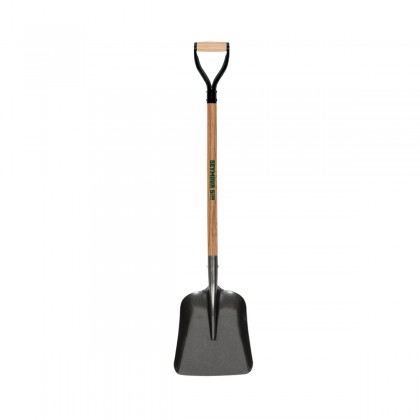 #2 Steel Scoop/Asphalt Shovel, 36" Hardwood Handle, Steel D-Grip