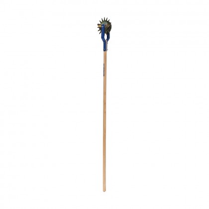 Rotary Turf Edger, Single Wheel, 6" Blade, Hardwood Handle