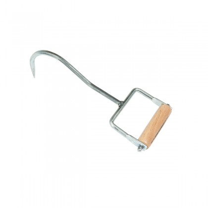 11" Hay Hook, Wood Handle