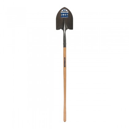 Irrigation Shovel, 48" Wood Handle