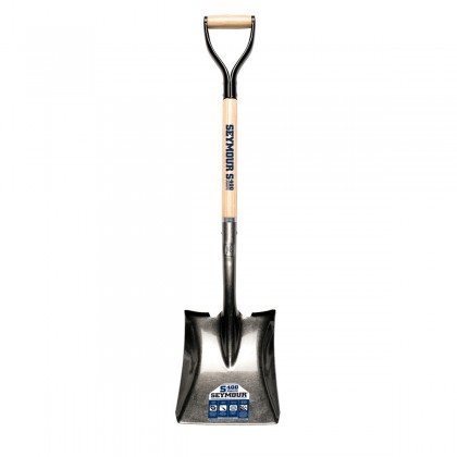#2 Square Point Shovel, 30" Hardwood Handle, Steel D-Grip