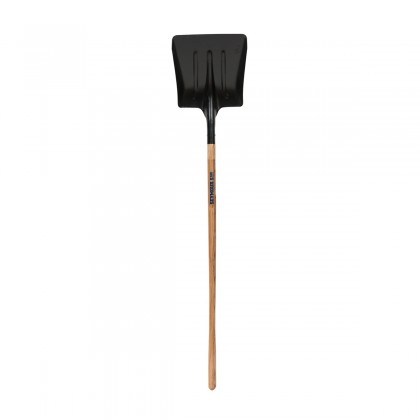 Coal Scoop, #2 Steel 13.5" x 14.5" Head, 54" Hardwood Handle