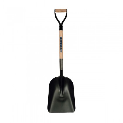 Eastern Scoop, #2 Steel, 29" Precision Lathe Turned Hardwood, Steel D Grip