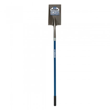 Garden Spade, 48" Blue Fiberglass Handle
