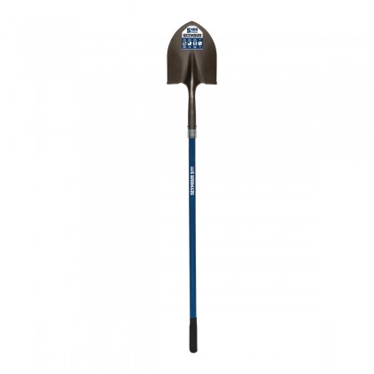 Irrigation Shovel, 48" Blue Fiberglass Handle