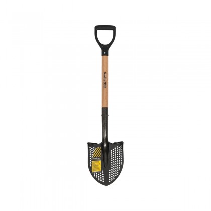 Toolite #2 Round Point Shovel, 29" Wood D-Grip Handle