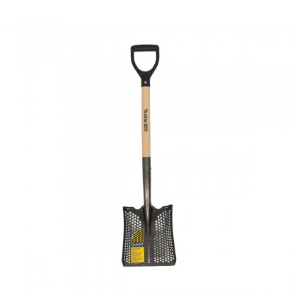 Toolite #2 Square Point Shovel, 29" Wood D-Grip Handle