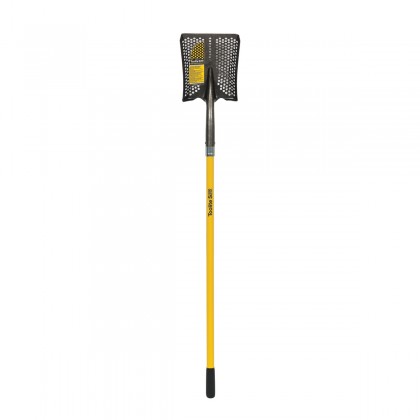 Toolite #2 Square Point Shovel, 48" Yellow Fiberglass Handle