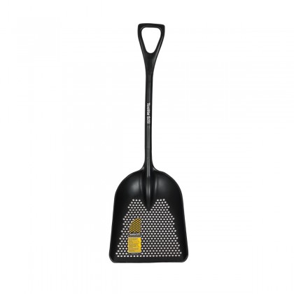Toolite Sifting Scoop - 1 Piece Polypropylene, 14" x 17" Head, 27" D-Grip Handle