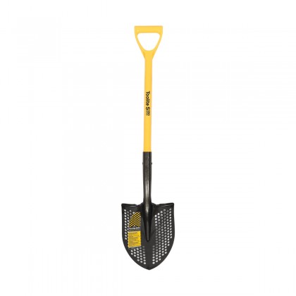 Toolite #2 Round Point Shovel, 29" Polymer D-Grip Handle