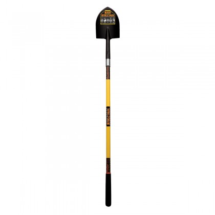 Irrigation Shovel, 10 Gauge #00, Closed Back, 48" Premium Solid Fiberglass