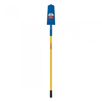 14" Closed Back Drain Spade, 48" Fiberglass Handle