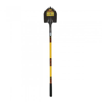 Super Shovel, 48" Yellow Fiberglass Handle