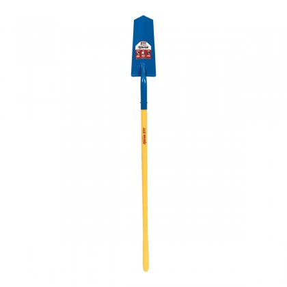 14" Closed Back Drain Spade, 48" Polymer Handle