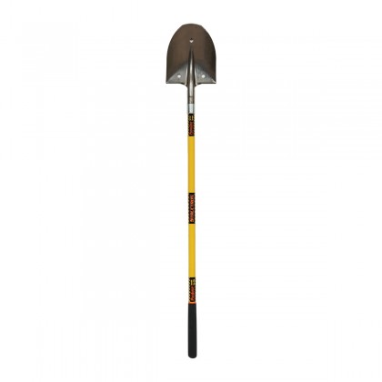 Rice Shovel, 48" Yellow Fiberglass Handle