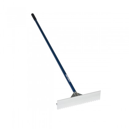 17" Mound Shaper, 66" Blue Aluminum Handle