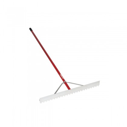Classic 36" Super Lute Rake, 82" OS Red Aluminum Handle , Wrap Bracing