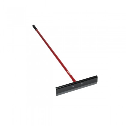 Classic Steel Backfill Rake, 60" Red Aluminum Handle