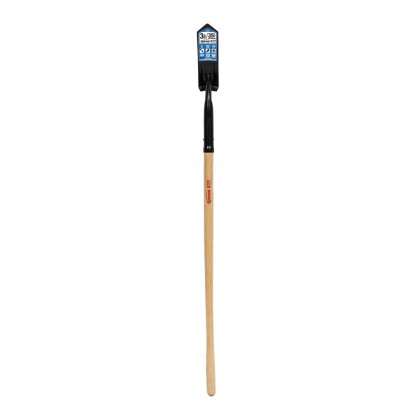 3" Trenching/Cleanout Shovel, 47" Wood Handle, 11 gauge steel, 35° angle