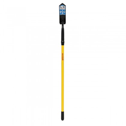 3" Trenching/Cleanout Shovel, 48" Yellow Fiberglass Handle, 11 gauge steel, 35° angle