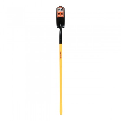 4" Trenching/Cleanout Shovel, 48" Polymer Handle