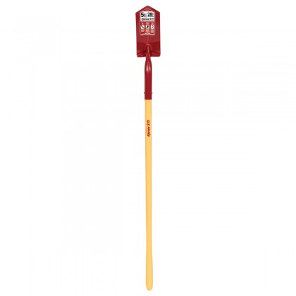 5" Trenching/Cleanout Shovel, 48" Polymer Handle, 14 Gauge Steel, 28° Angle