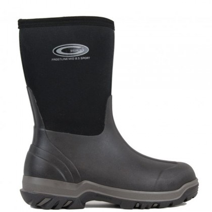 Grubs Frostline Sport 8.5 Id Mid Black Neoprene Boot