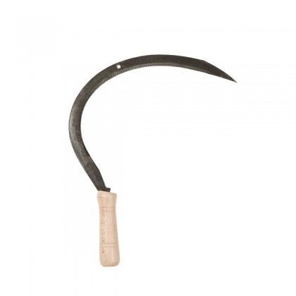 Grass Hook, General Purpose, Non-Offset Serrated Edge Blade