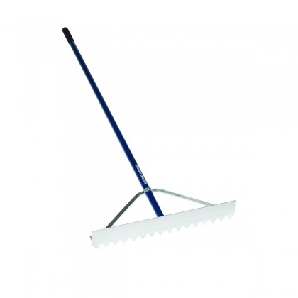30" ProTurf Lute/Rake, 82" Blue Aluminum Handle