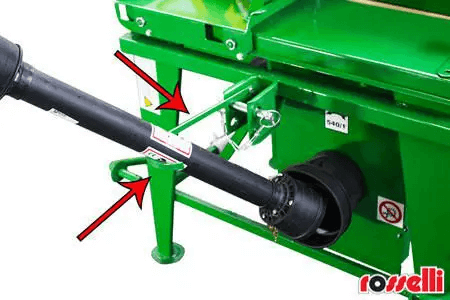 Supporting PTO shaft